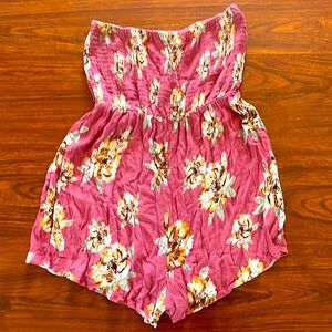 Mahina sleeveless elastic top romper in flower 🌸 design size M
